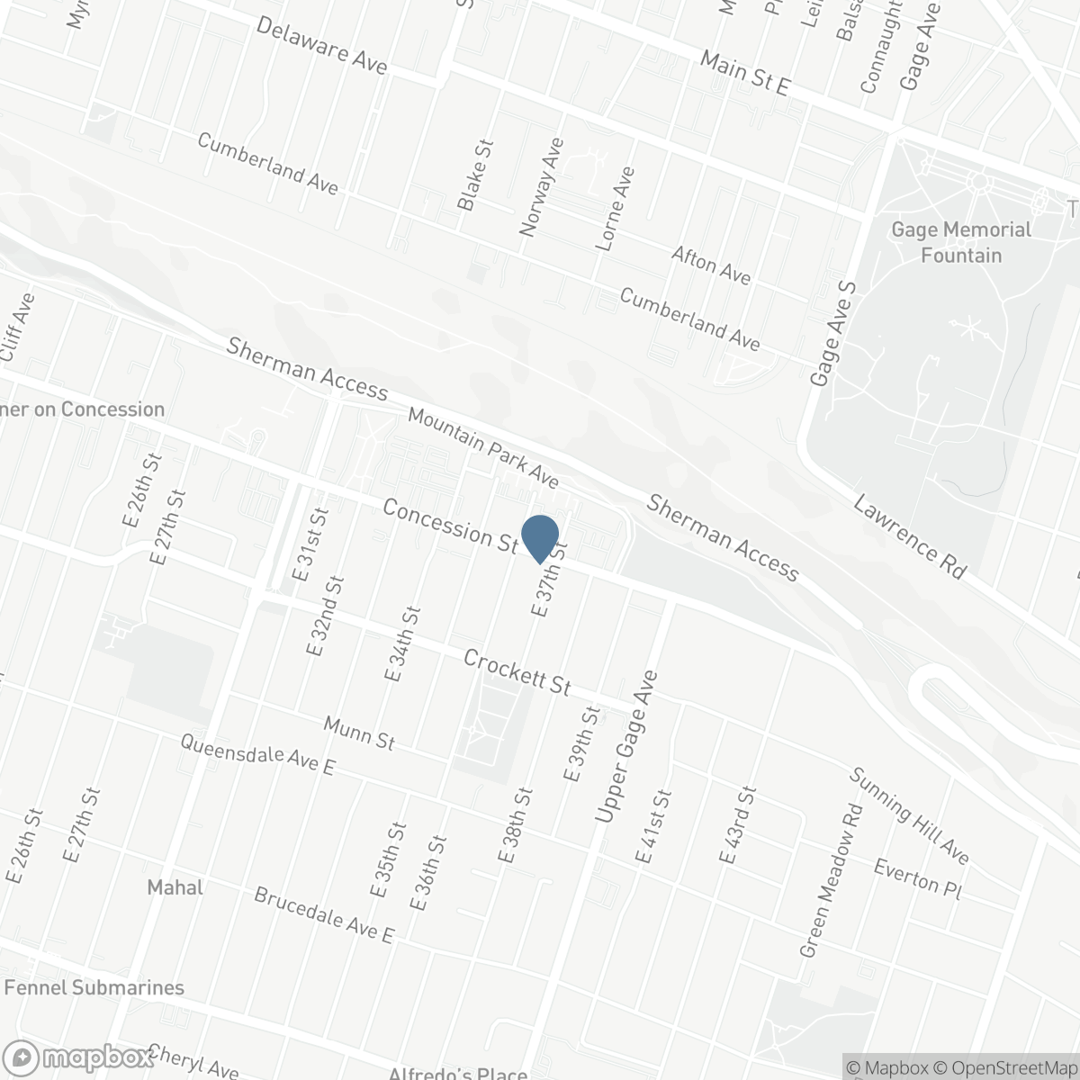 893 CONCESSION Street Unit# 207, Hamilton, Ontario L8V 1E7